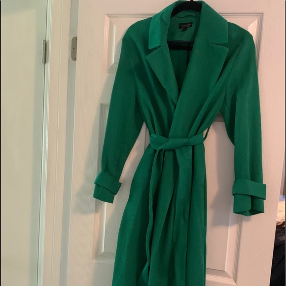 green spring coat